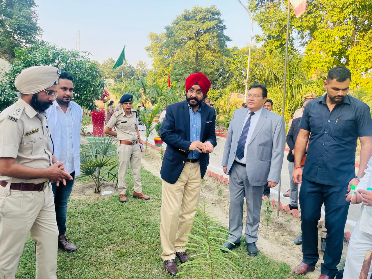 Justice Harsimran Singh Sethi of the Punjab and Haryana High Court visited the District Jail.